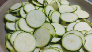 padella con zucchine 