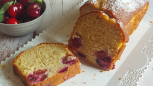 plumcake alle ciliegie