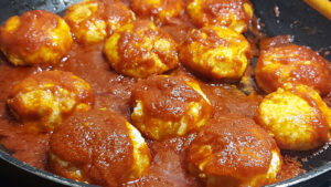 polpette al sugo di pomodoro cotte