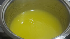 topping al limone con colorante