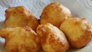 frittelle da asciugare