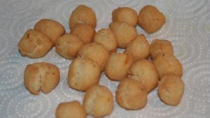 struffoli fritti prima di condire