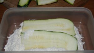 zucchine infarinate