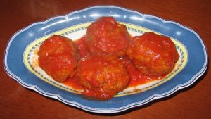 polpette di carne al sugo