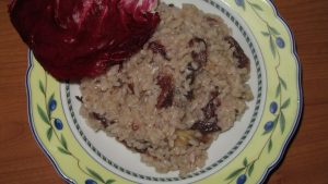 risotto al radicchio rosso