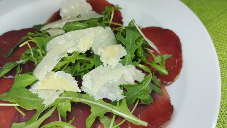 Bresaola rucola e parmigiano