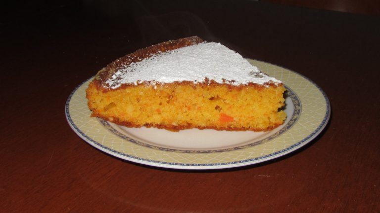 torta di carote e mandorle