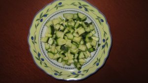 zucchine tagliate