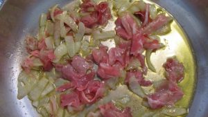 cipolla e pancetta