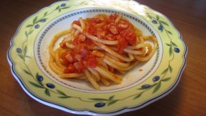 bucatini all'amatriciana