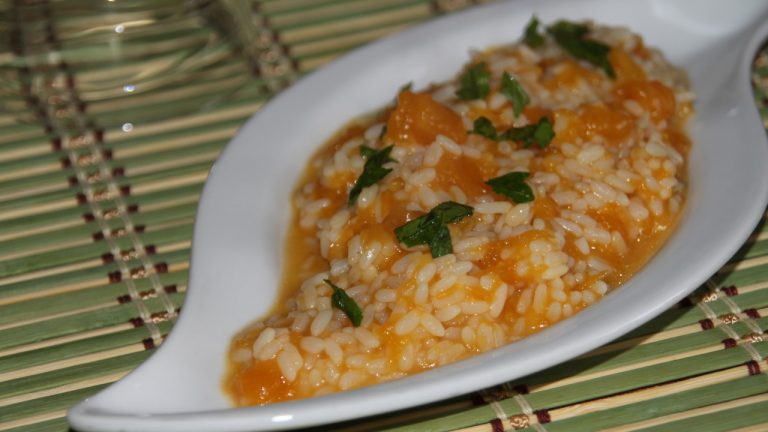 risotto con la zucca