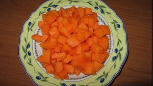 zucca a cubetti