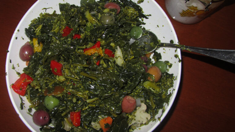 broccoli di natale all'insalata