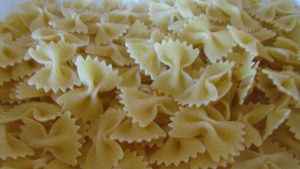 pasta tipo farfalle