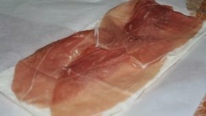 aggiunta prosciutto crudo