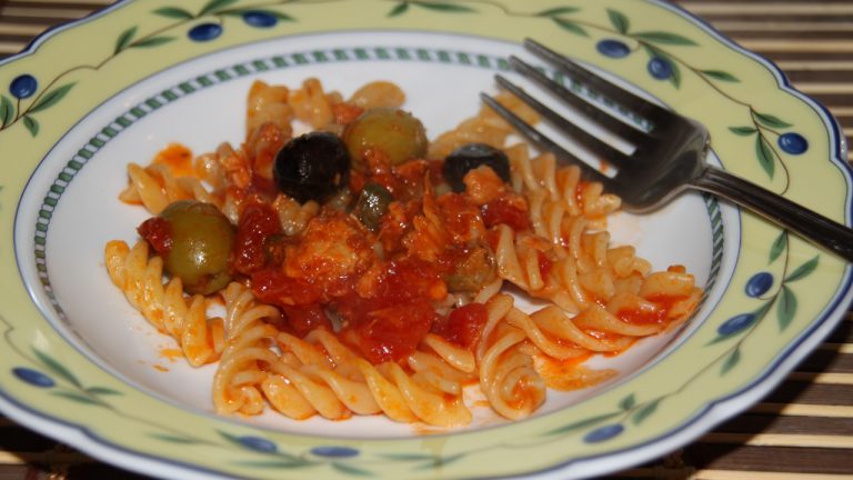 pasta al tonno e pomodoro