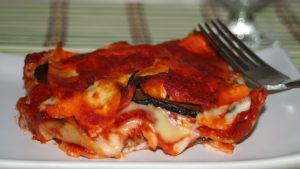 lasagne al forno con melanzane