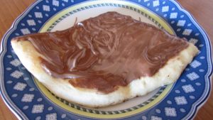 pizza alla nutella