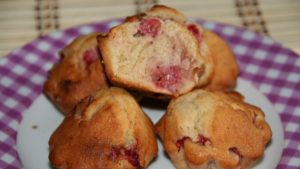 muffin alla fragola