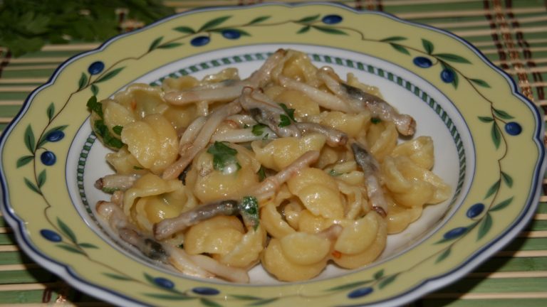 Pasta patate e cannolicchi