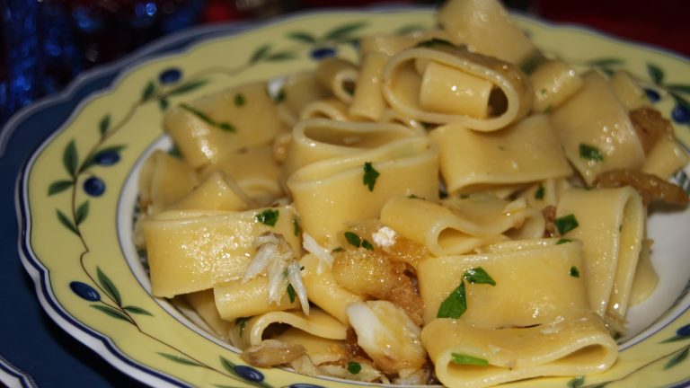 pasta con baccalà