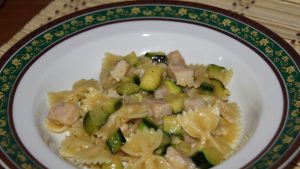 pasta zucchine e tacchino