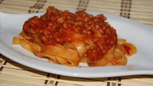 Tagliatelle alla bolognese