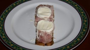 ripieno prosciutto e fior di latte