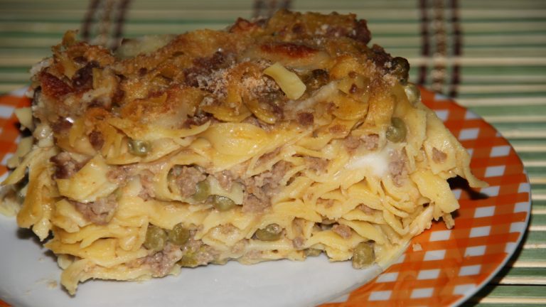 crostata di tagliolini