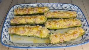 zucchine ripiene olio