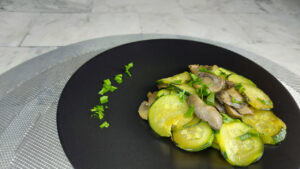 zucchine con i funghi