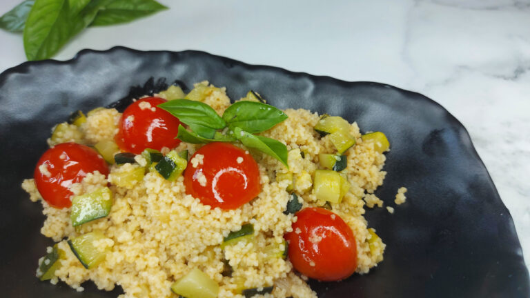 cous cous con pomodorini