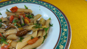 pasta alla boscaiola light