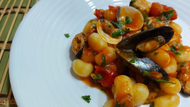 gnocchi ai frutti di mare