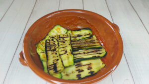 strato parmigiana di zucchine light