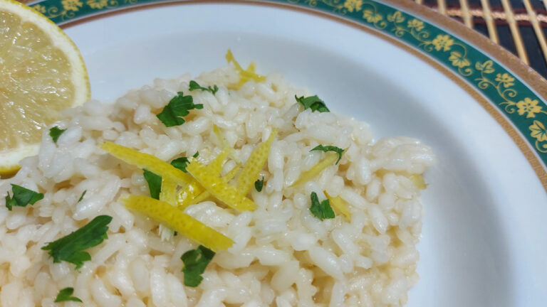 risotto al limone