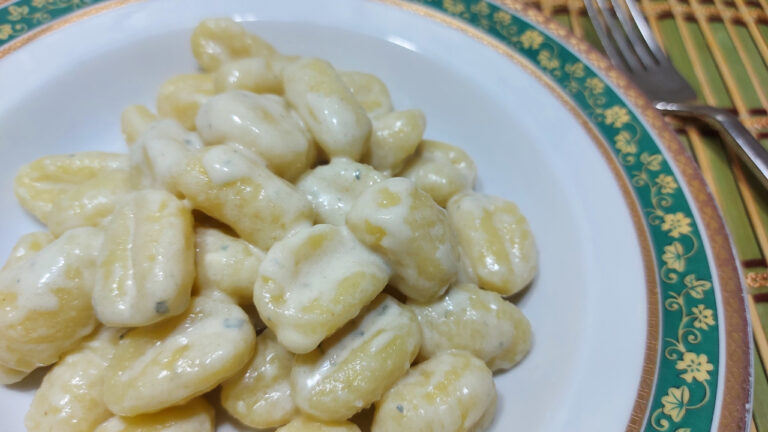 gnocchi al gorgonzola cremosi