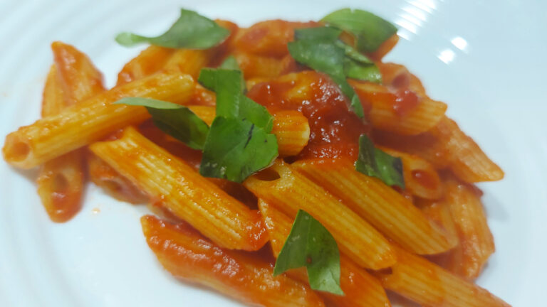 pasta pomodoro e basilico