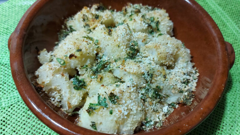 cavolfiore gratinato