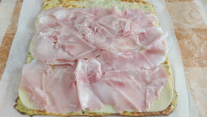 farcitura con prosciutto cotto