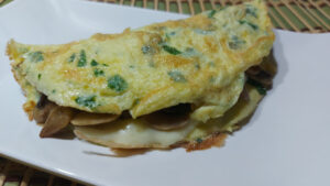 omelette ai funghi