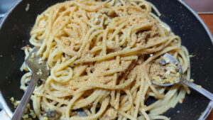 pasta con le sarde condita