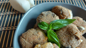 polpette di melanzane e scamorza