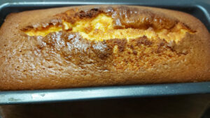 plumcake all'arancia cotto