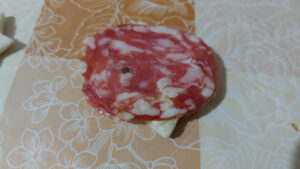 stella con maionese e salame