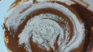 impasto brownies con farina